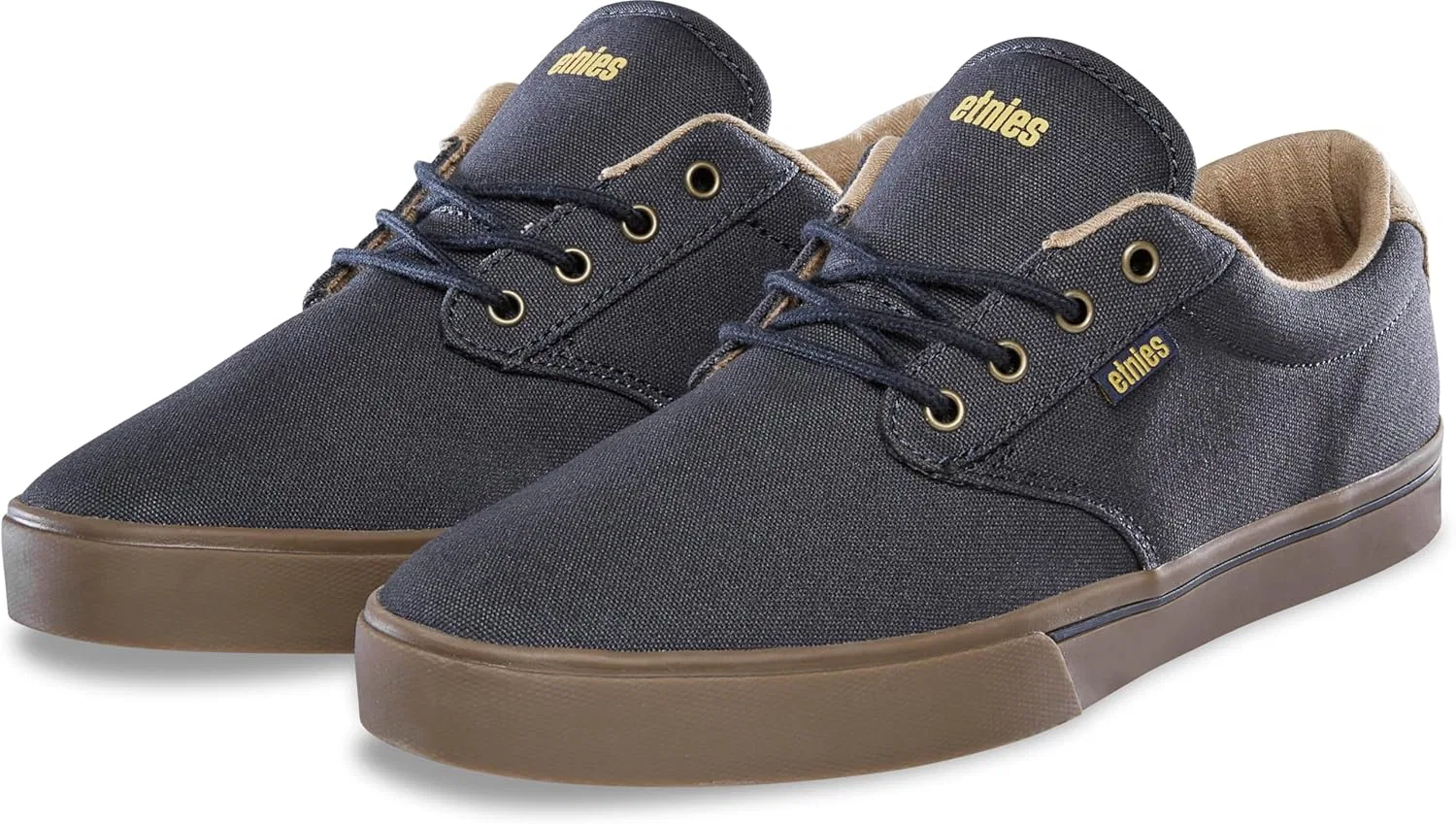 Мужские скейтбордистские кроссовки Etnies Jameson 2 Eco, Navy Tan Gum — фото 4