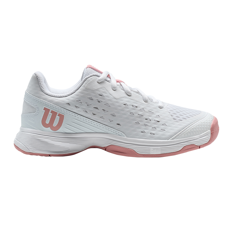 Wilson Rush Pro Jr L низкие детские тренировочные кроссовки pink — фото 3