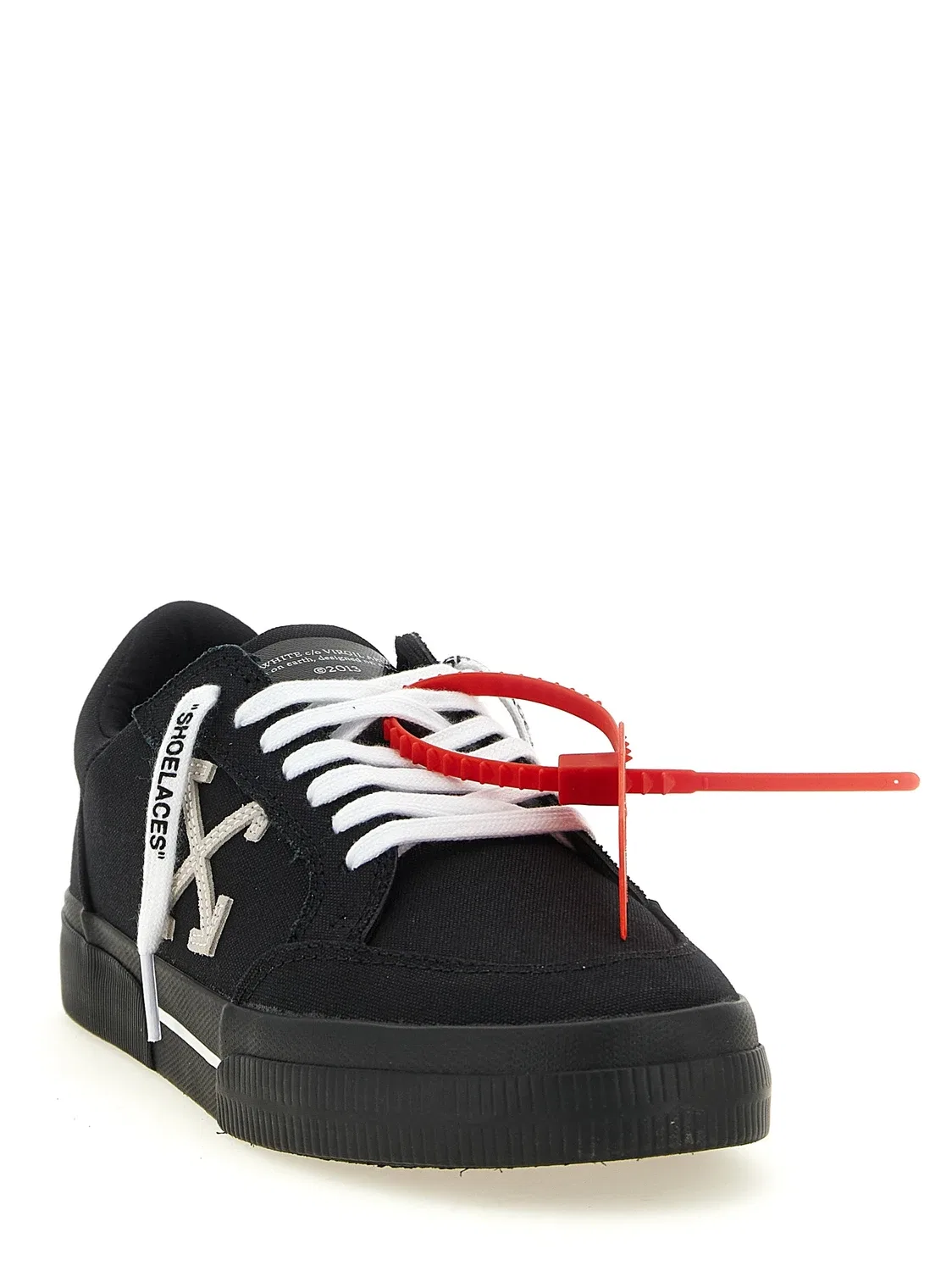 Кроссовки с вулканизированной подошвой OFF-WHITE, белый — фото 3