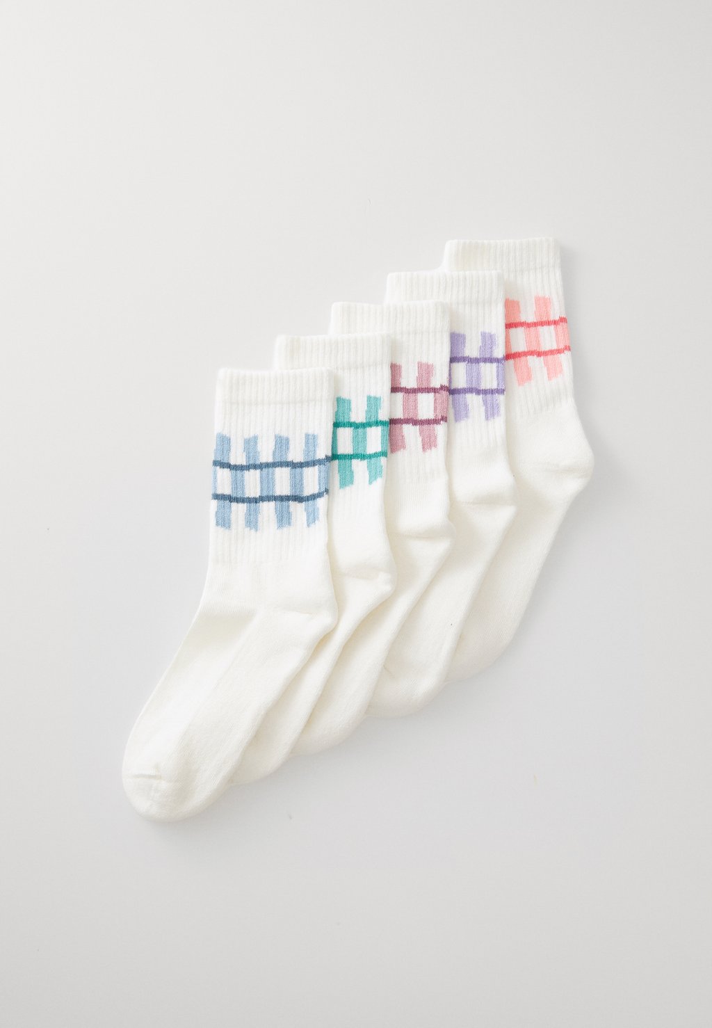 

Носки 5 PACK Even&Odd by Zalando, кремовый