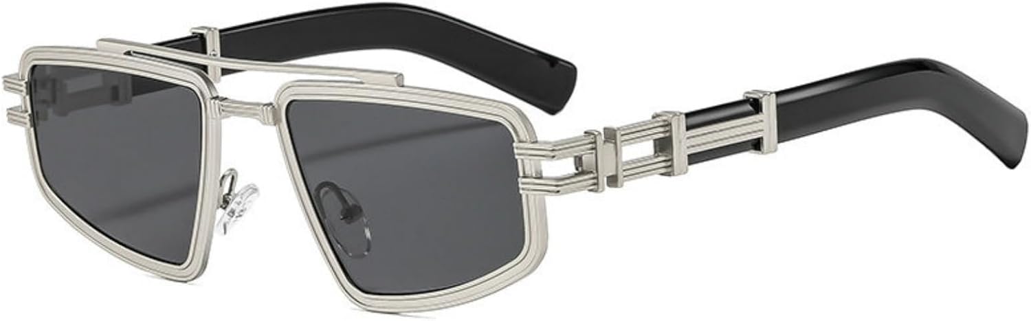 

Солнцезащитные очки Willochra Retro Pilot в стиле «кошачий глаз», черные, с защитой от УФ-излучения UV400, модные панк-очки для женщин, роскошные солнцезащитные очки, C3