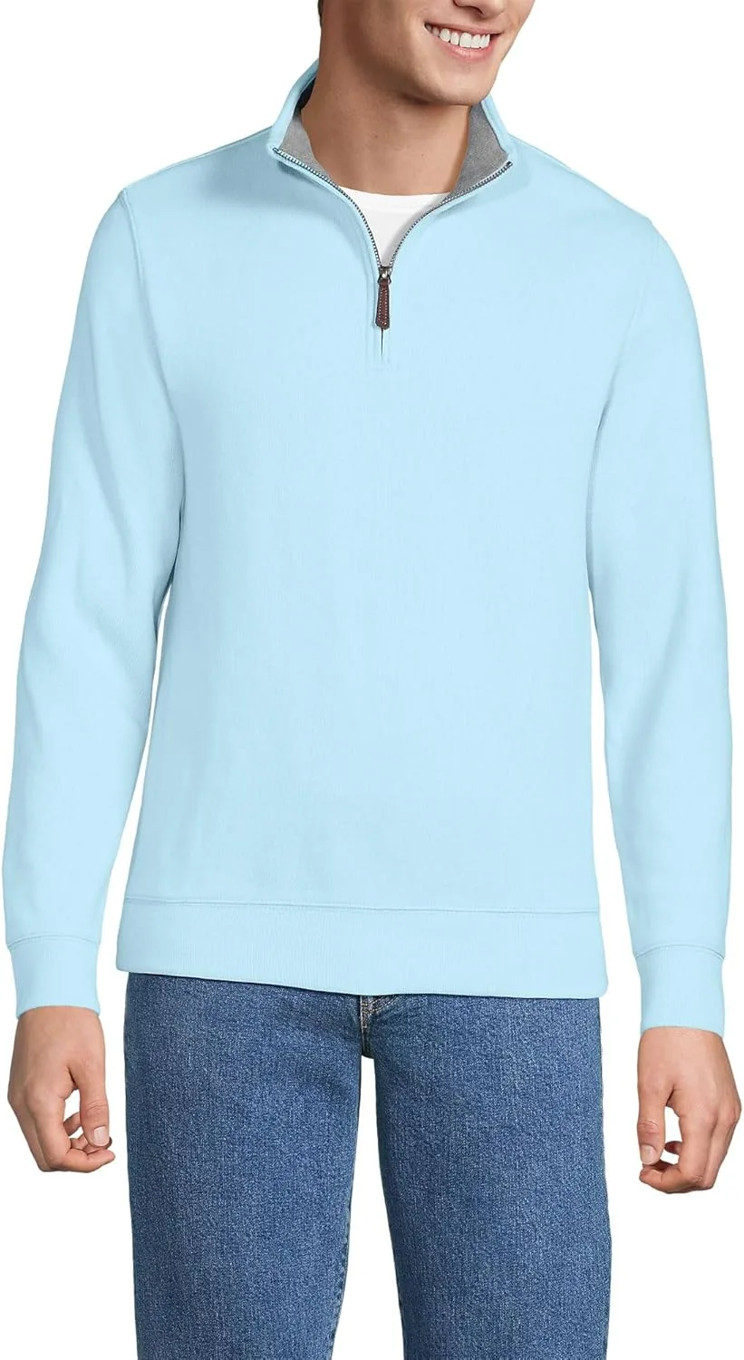 

Толстовка Lands' End Bedford Rib Quarter Zip