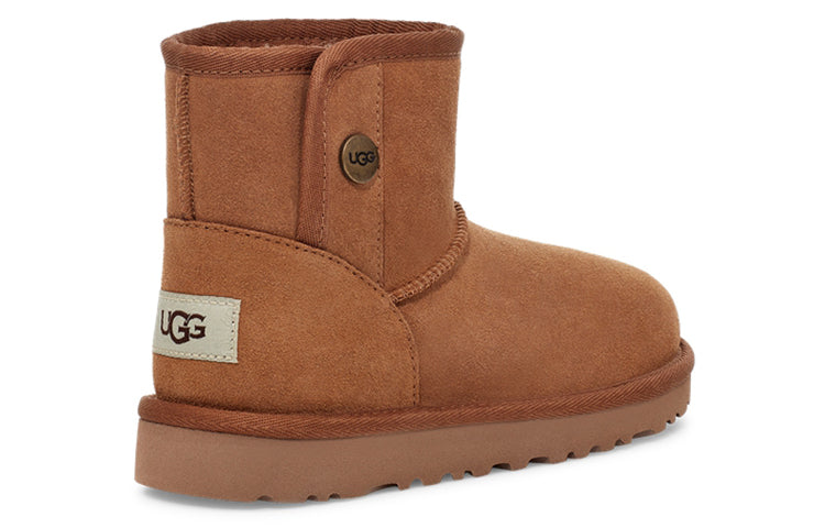 Зимние ботинки UGG Jona Fleece Lined Big Boys Brown, коричневый — фото 4