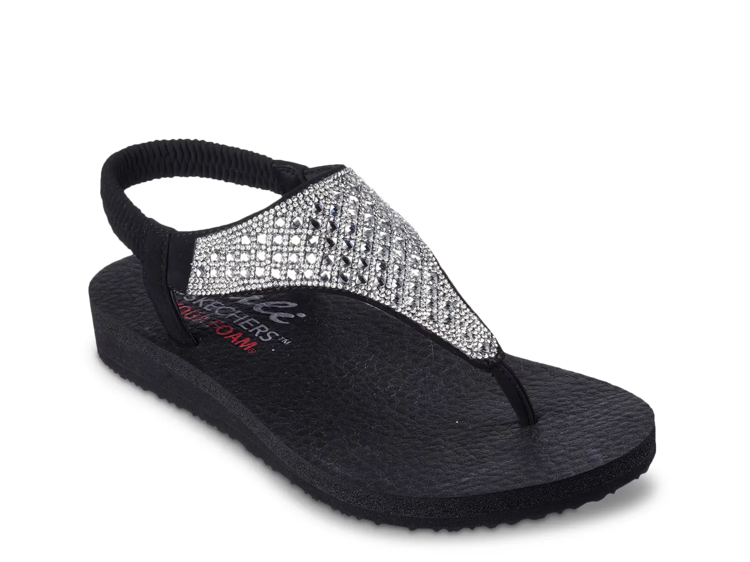 

Сандалии Cali Meditation Rockstar Sandal Skechers, черный