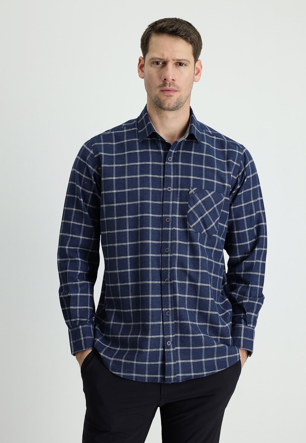 

Рубашка KARIERTES Kigili, цвет dark blue