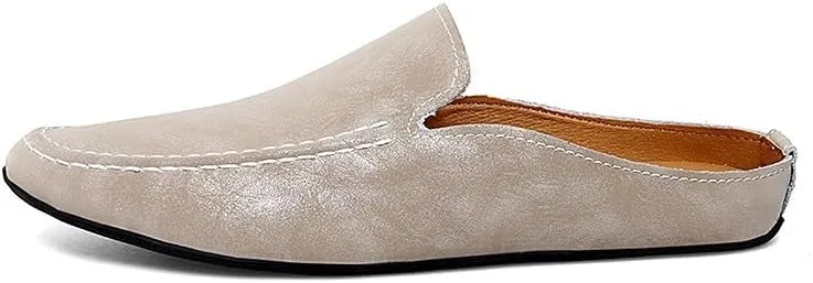 Мужские лоферы из искусственной кожи, зауженный носок, Khaki SayfuR — фото 2
