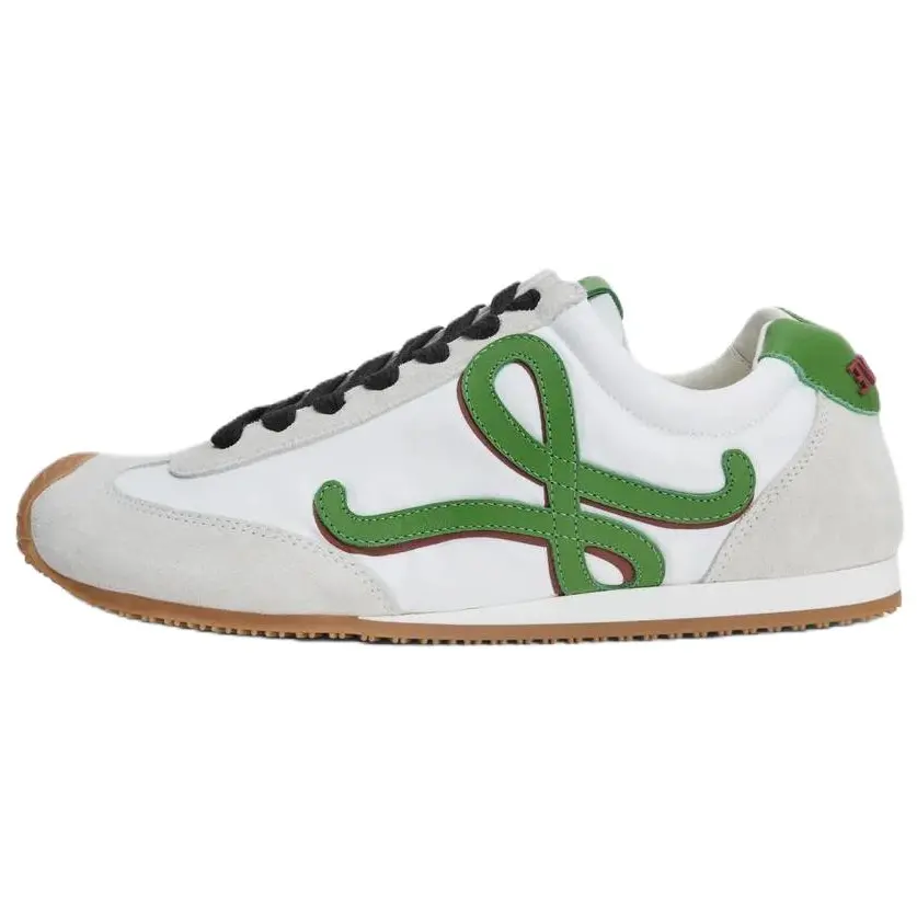 

Loewe Кроссовки Louis WAIN Collaboration Ballet Runner 20 из коровьей кожи, низкие, повседневные, высота 2 см, мужские, белый