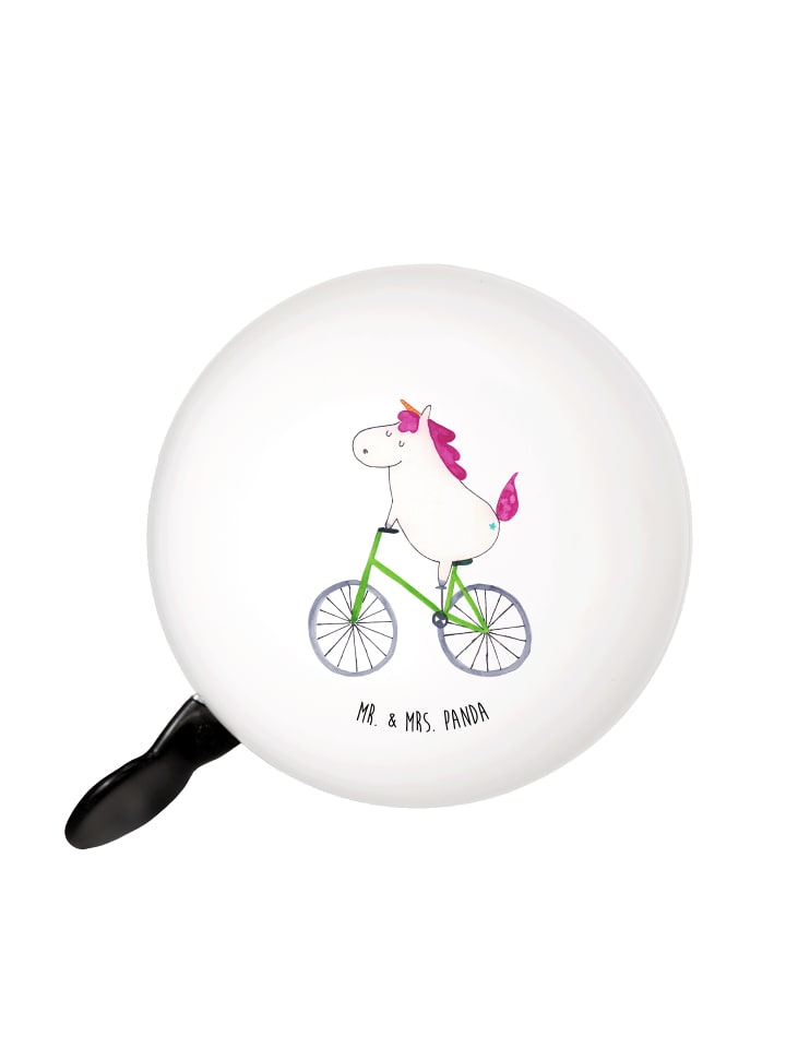 

Mr. & Mrs. Panda Велосипедный звонок, единорог, велосипедист, без слогана, белого цвета
