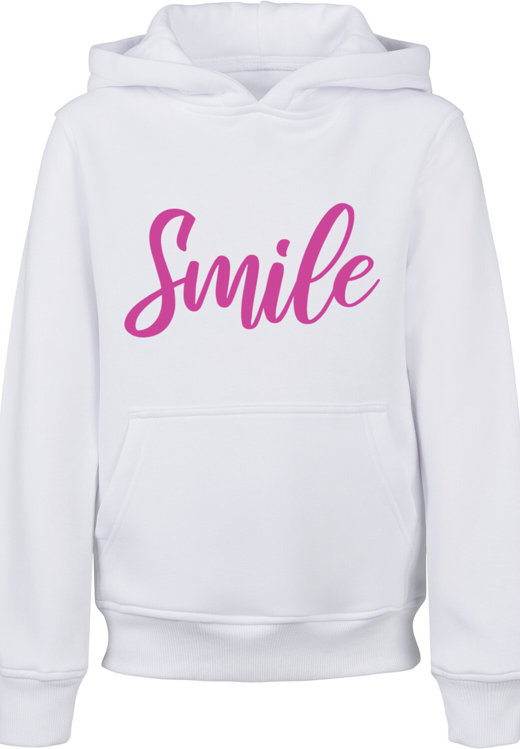 

Пуловер F4NT4STIC Hoodie Pink Smile UNISEX HOODIE, белый