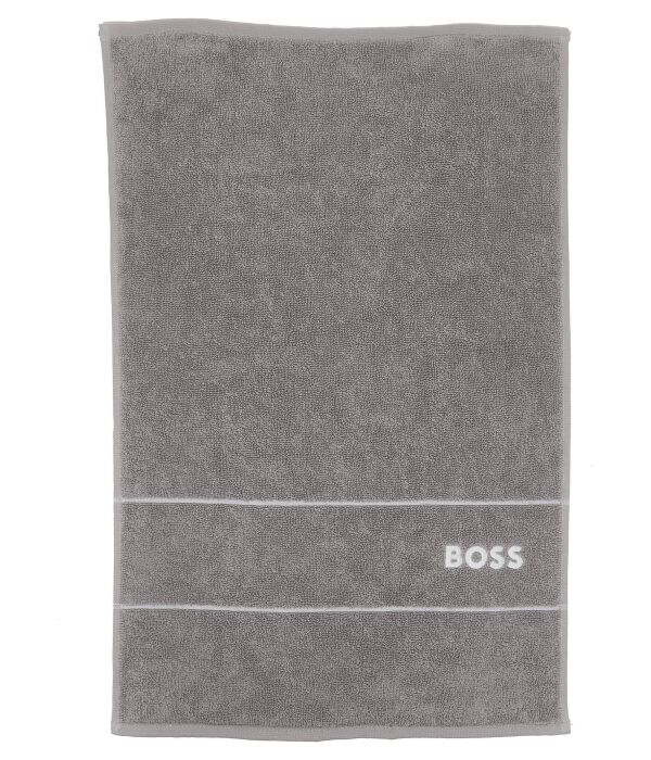 

Простое гостевое полотенце Boss, серый