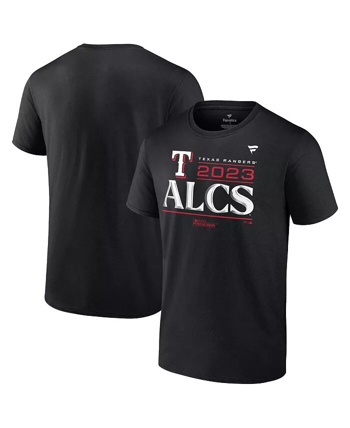 

Футболка мужская черная Texas Rangers 2023 Division Series Winner Locker Room Big and Tall Fanatics