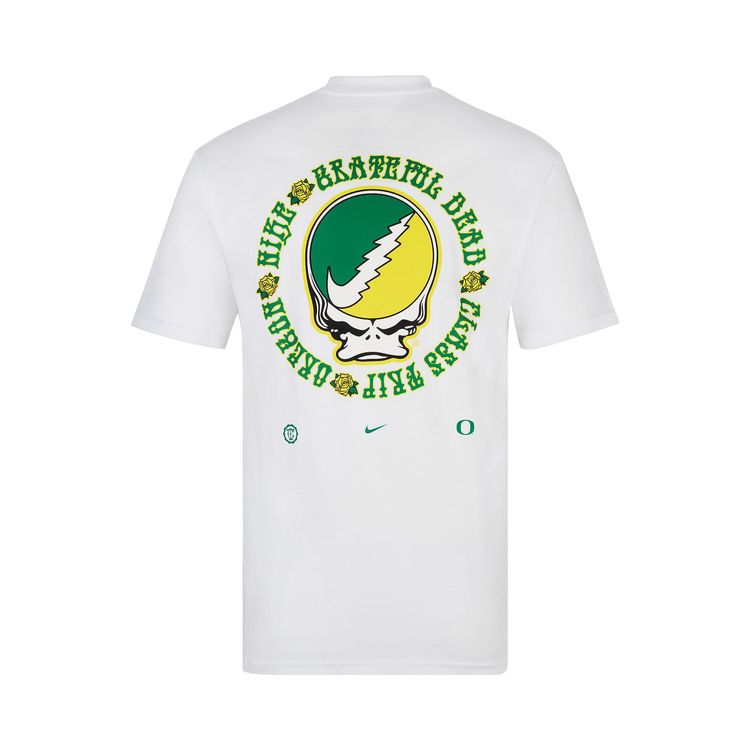 Футболка Nike x Class Trip x Grateful Dead x Oregon Duck & Roses, белая — фото 2