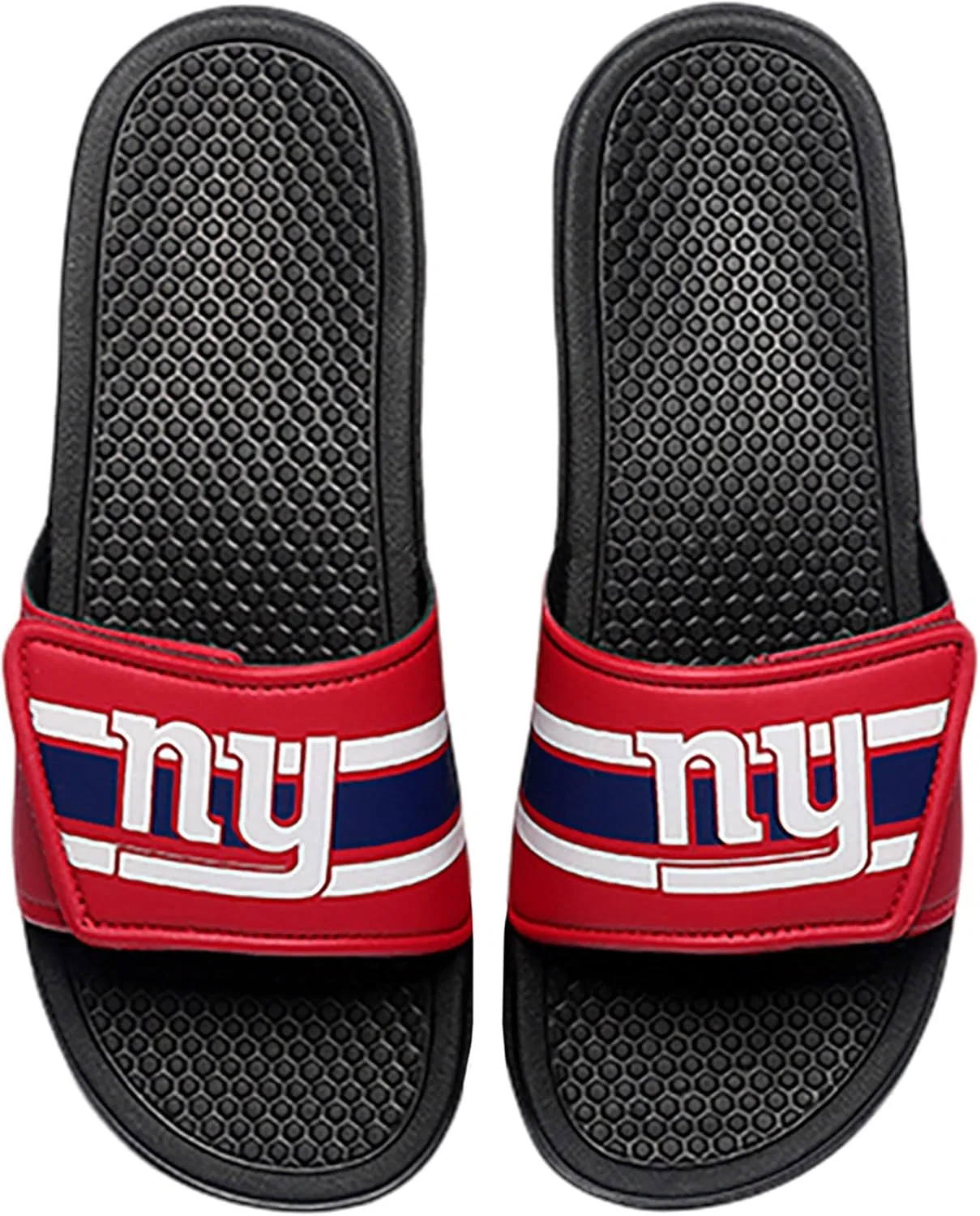 Мужские спортивные тапочки FOCO Legacy Velcro Sport Slide New York Giants Legacy Sport с застежкой-липучкой - размер Large — фото 2