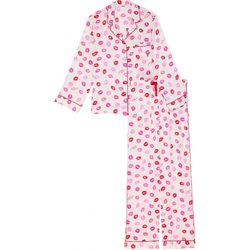

Пижамный комплект Valentine's Day Collection для женщин Victoria's Secret, розовый