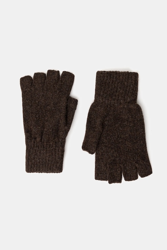 

Варежки с шерстью Answear.Lab, коричневый