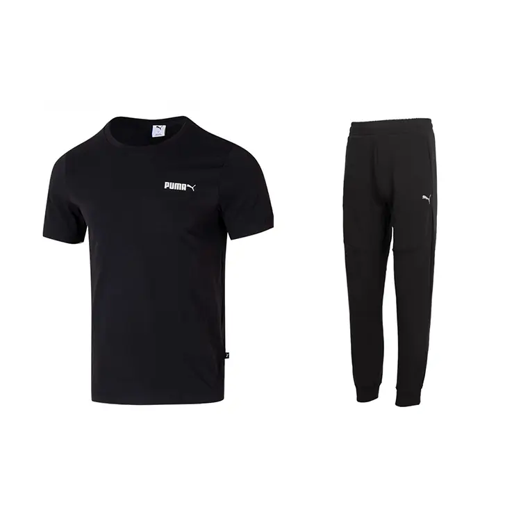 

PUMA Повседневный спортивный костюм мужской черный