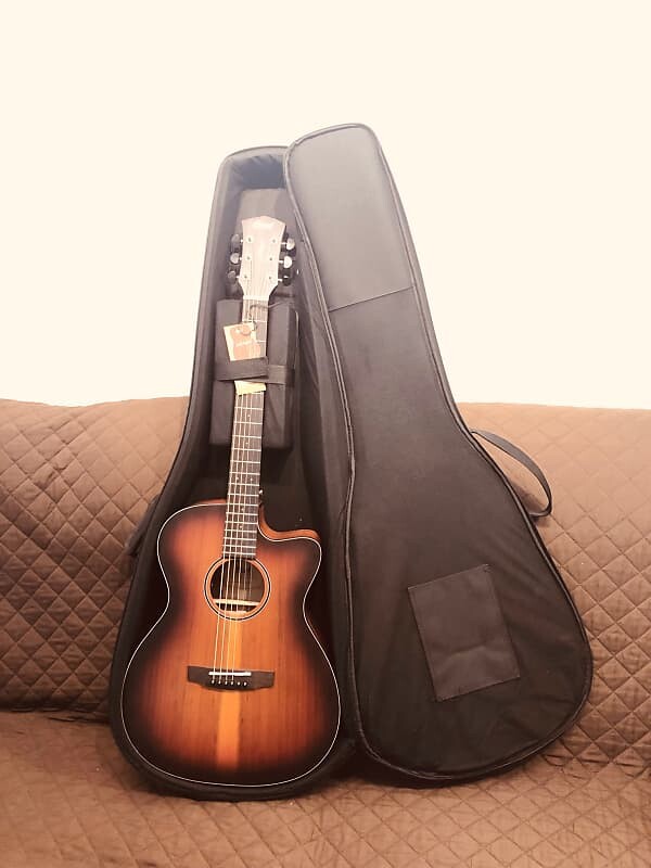 

Акустическая гитара Cort COREOCOPLB Venetian Cutaway Solid Blackwood Top 6-String Acoustic-Electric Guitar w/Deluxe Case