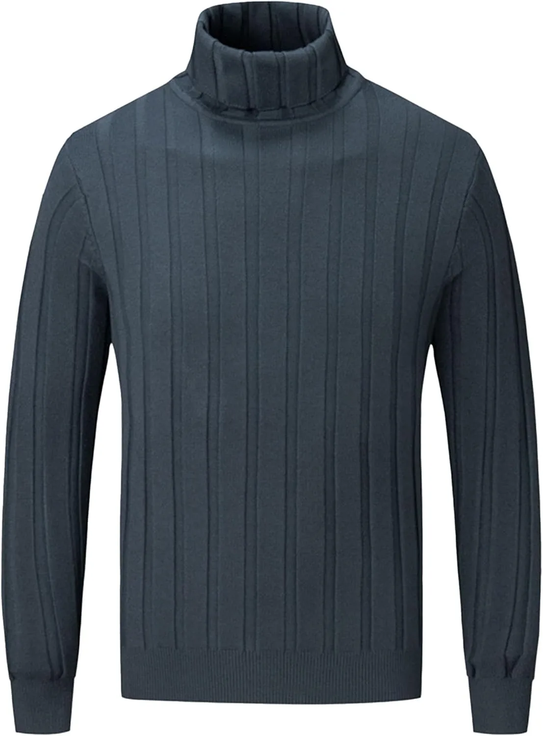 

Мужской вязаный пуловер с воротником-стойкой, Slim Fit, длинный рукав Gsywaipei