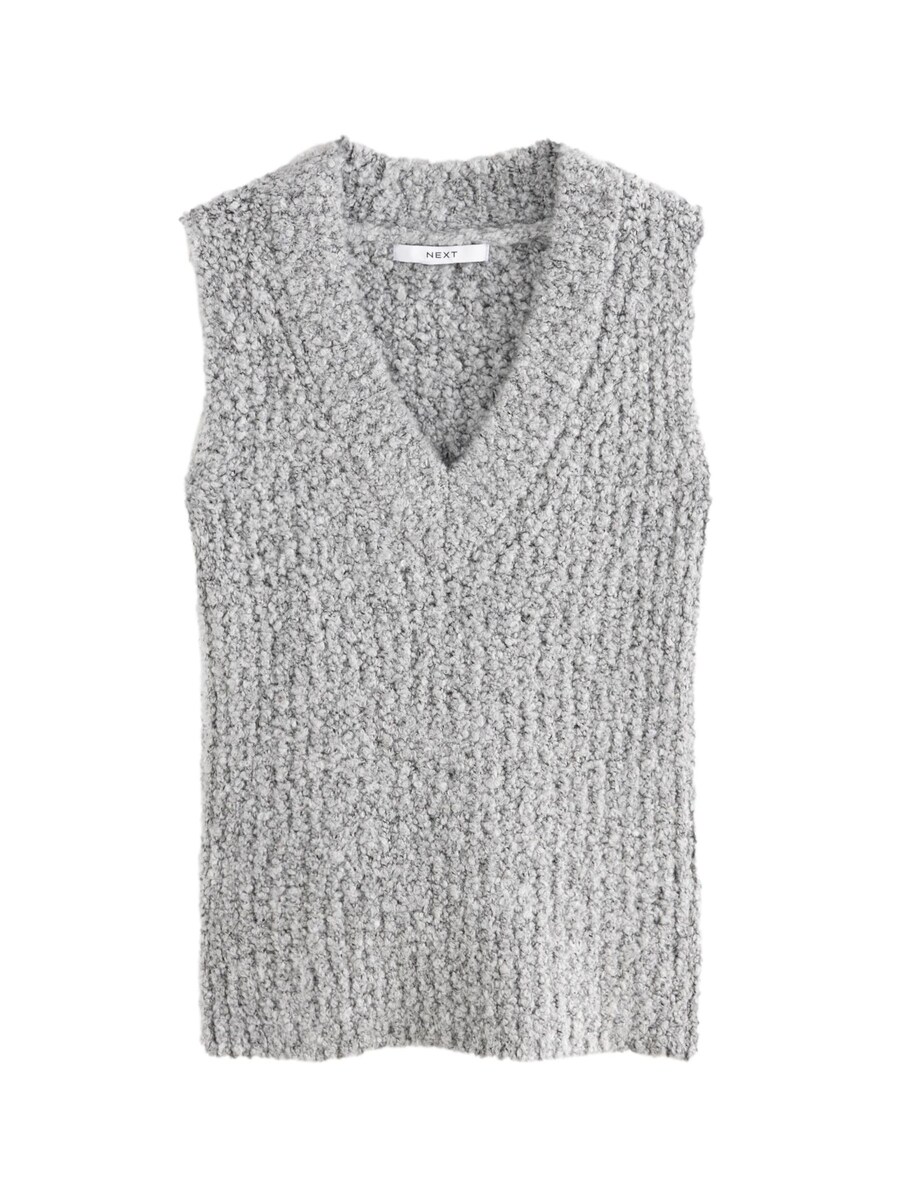 

Вязаный топ Next Knitted Top, серый