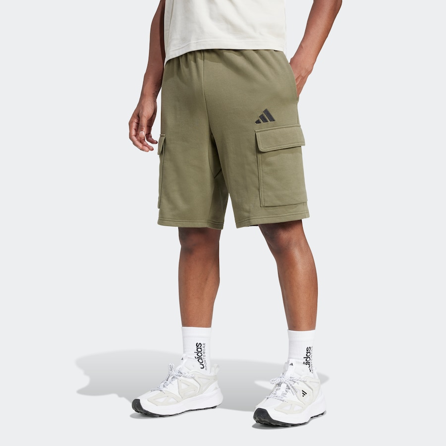 Свободные спортивные брюки ADIDAS SPORTSWEAR, оливковый — фото 2