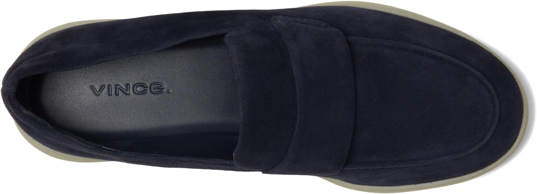 Балетки Vince Big Sur Slip-ons, цвет Blue Ink Suede — фото 2