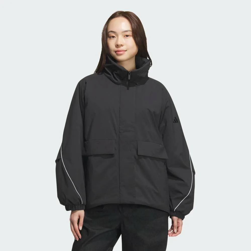 Утепленная куртка STADIUM CHROME Mid JK Adidas, black