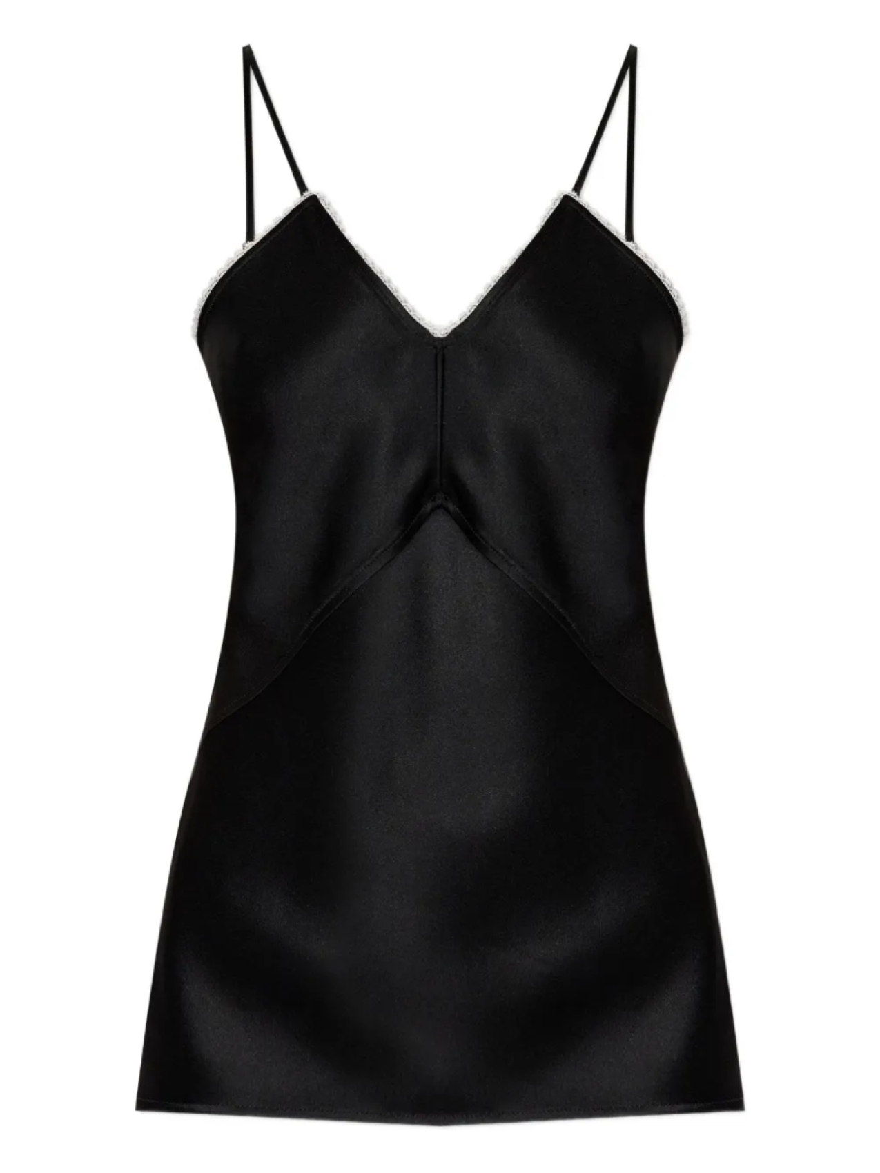 

Топ с V-образным вырезом Victoria Beckham, черный