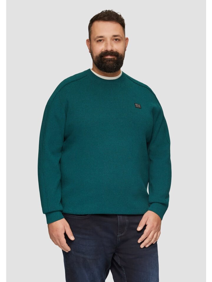 

Пуловер s.Oliver Strickpullover langarm, цвет Petrol