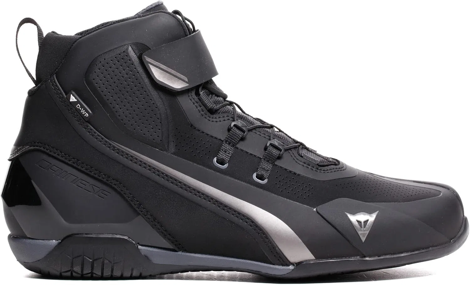 Водонепроницаемые мотоциклетные кроссовки Dainese Men's Herian D-wp, Black Anthracite — фото 3