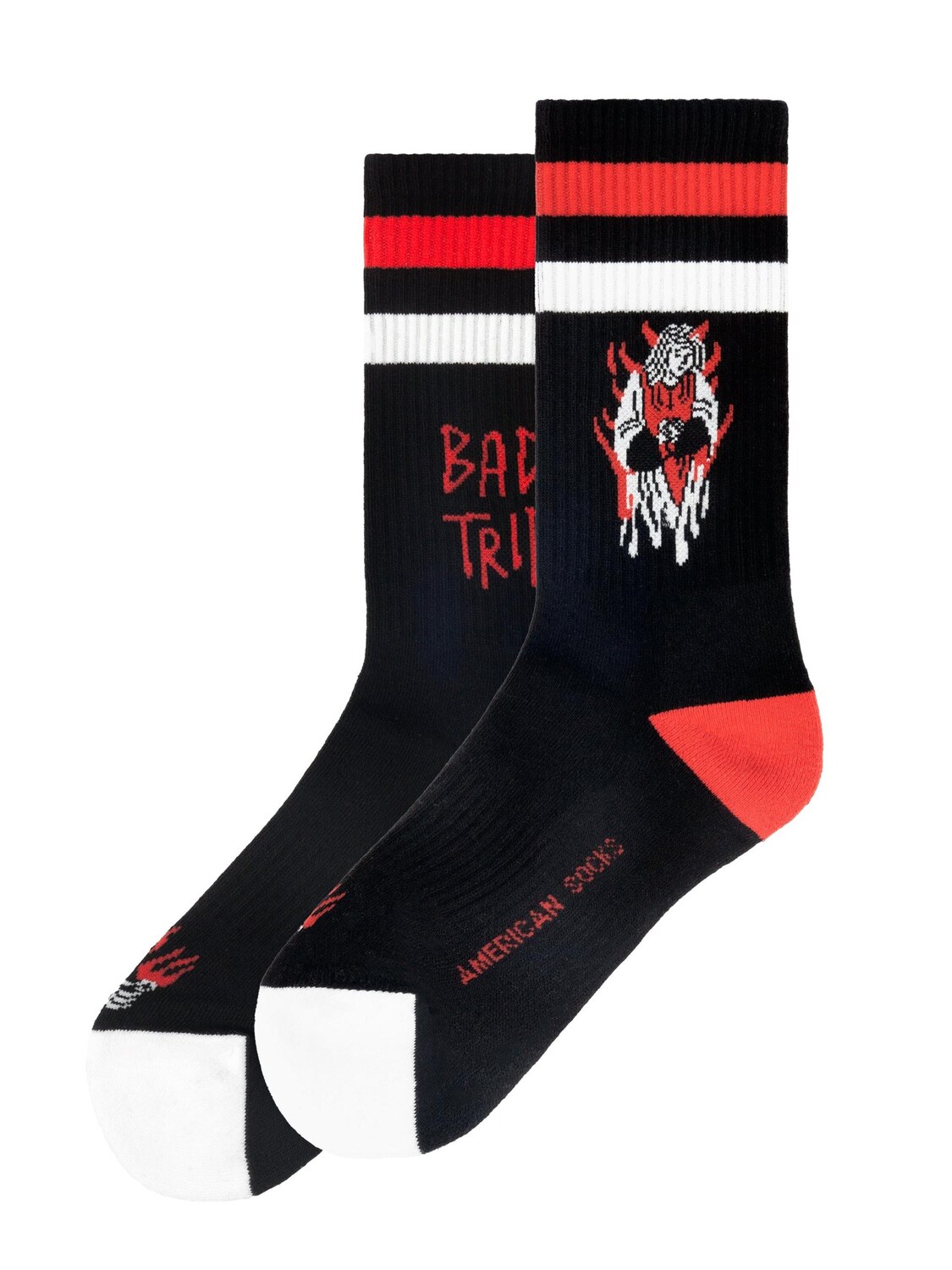 

American Socks Носки 'Bad Trip' в черном цвете