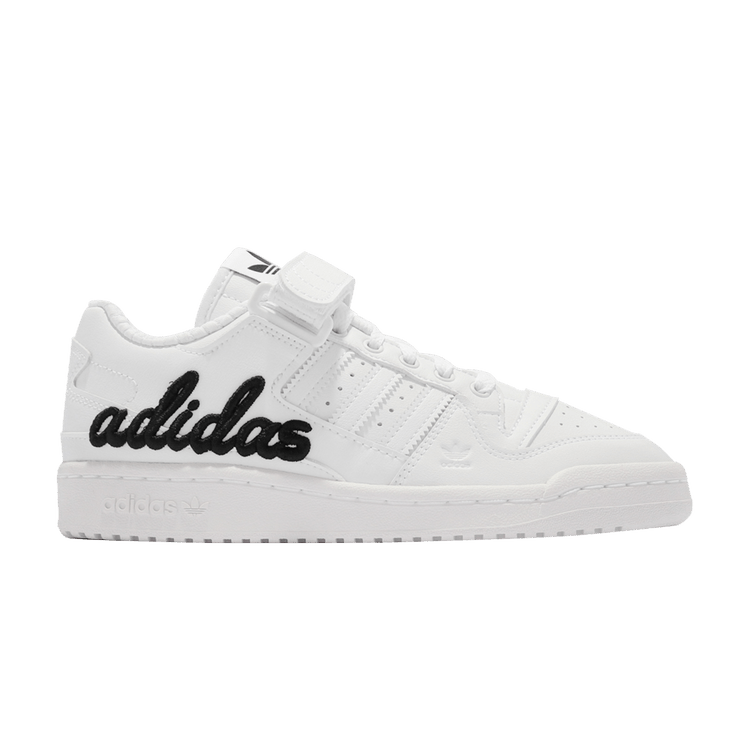 

Кроссовки adidas atmos x Forum Low 'White Black', белый