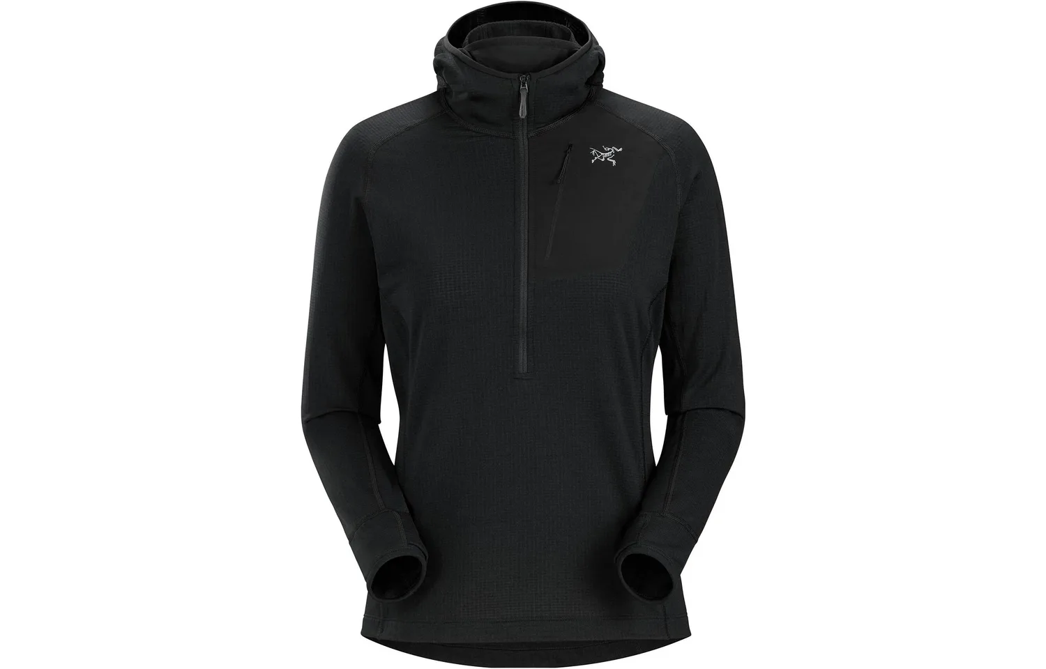 Толстовка DELTA Fleece для женщин Arcteryx, Smoke Bluff/Smoke Bluff — фото 3