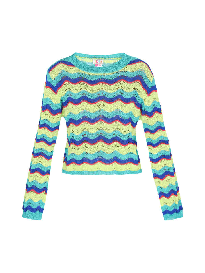 

Свитер IZIA, цвет aqua multicolor