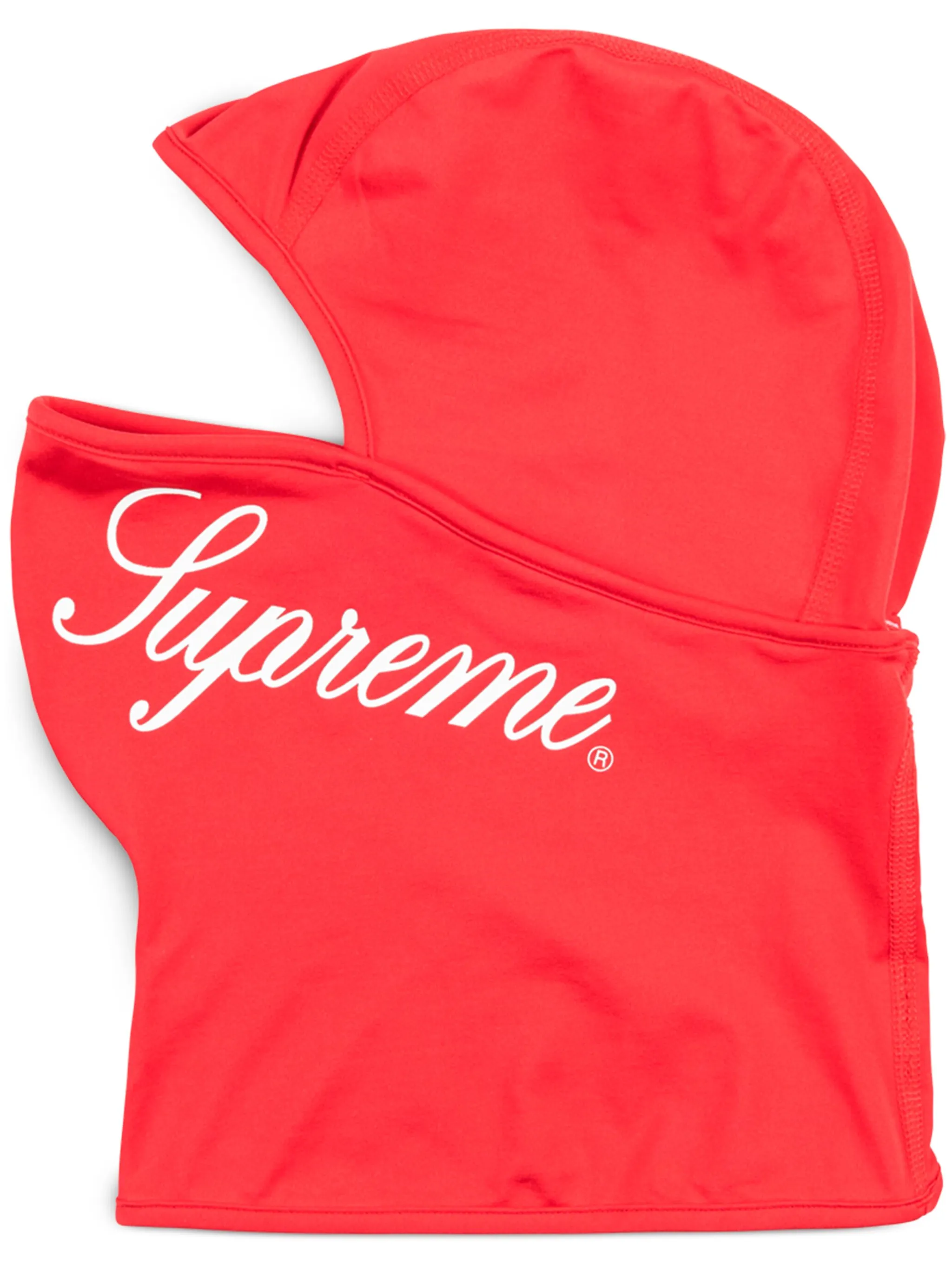 

Балаклава с принтом Script Logo Supreme, красный