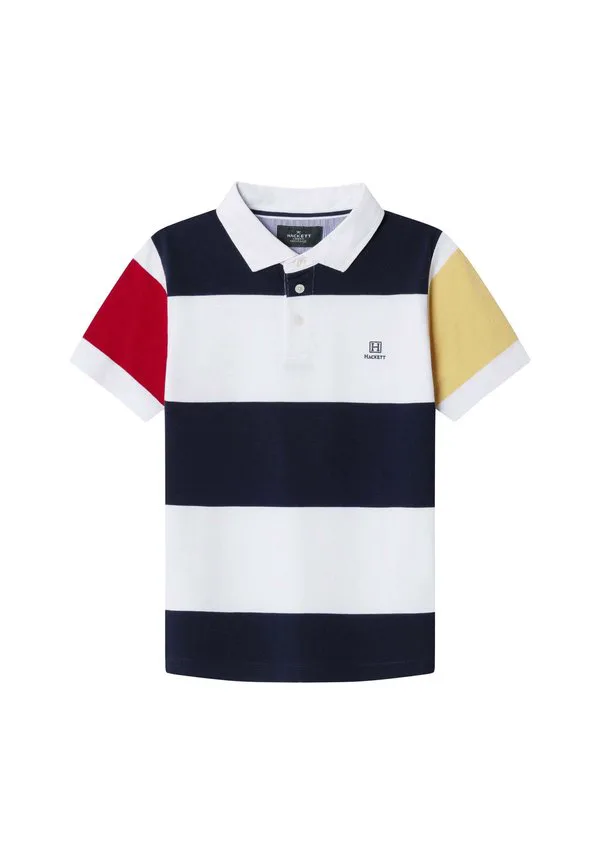Футболка-Поло heritage h str pq rby Hackett London, Optic White