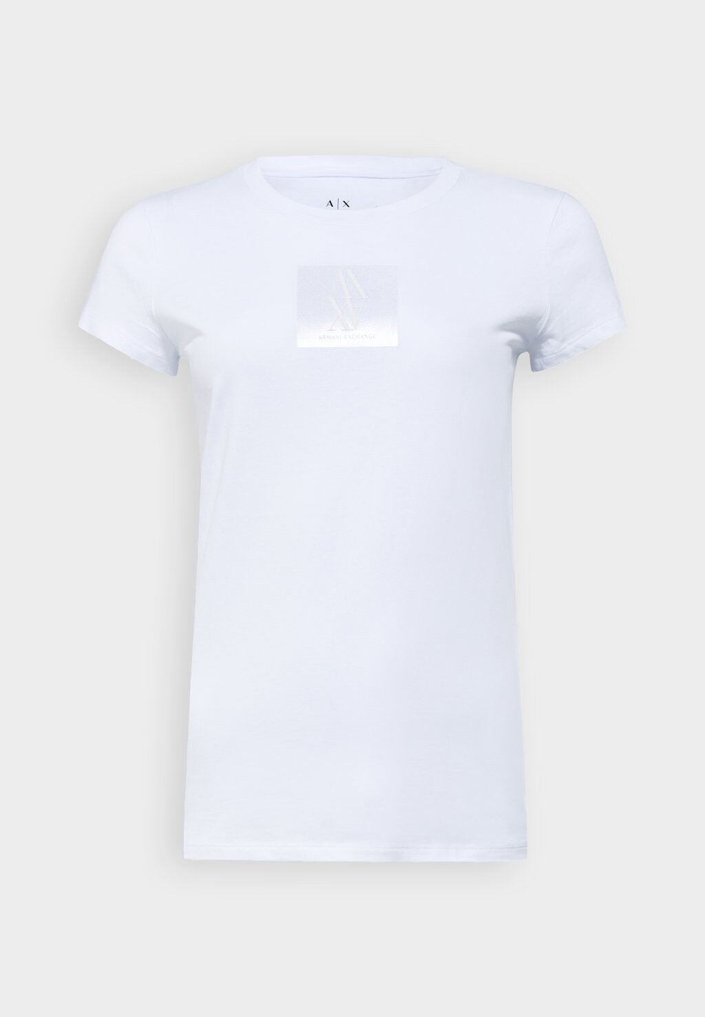 

Футболка с набивным рисунком Armani Exchange, белый