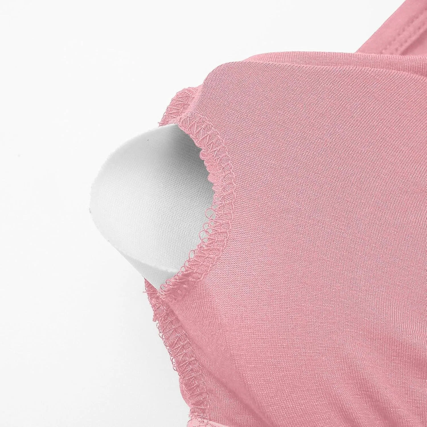 Женский топ с встроенным бюстгальтером, Generic, A10 Pink — фото 4