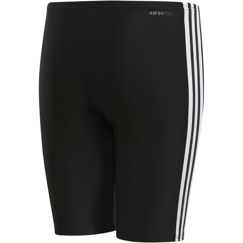Плавки-Шорты Jammer с тремя полосками Adidas, черный — фото 2