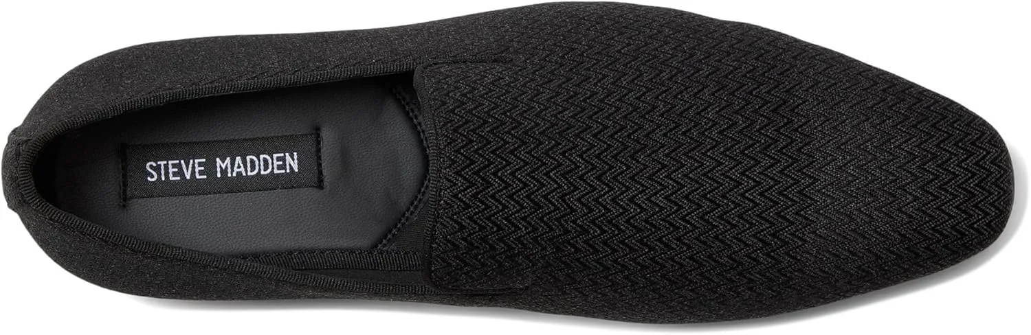 Лоферы Steve Madden Mens Jarontey, черный — фото 2