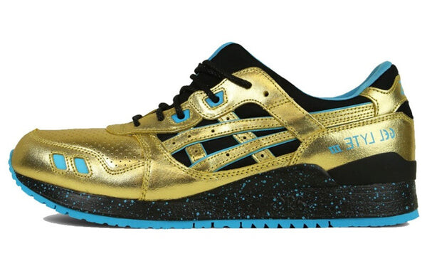 Кроссовки Wale x Villa x Gel Lyte 3 Asics, золотой — фото 2