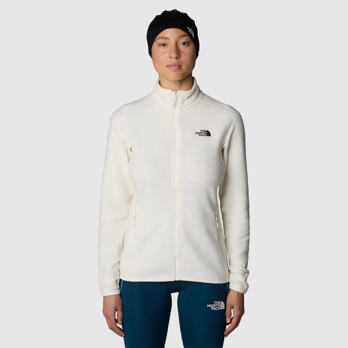 

Женский флисовый Glacier The North Face, черный/белый