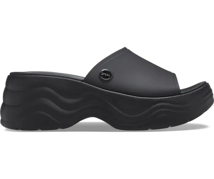 Шлепанцы Skyline Crocs женские, цвет Black