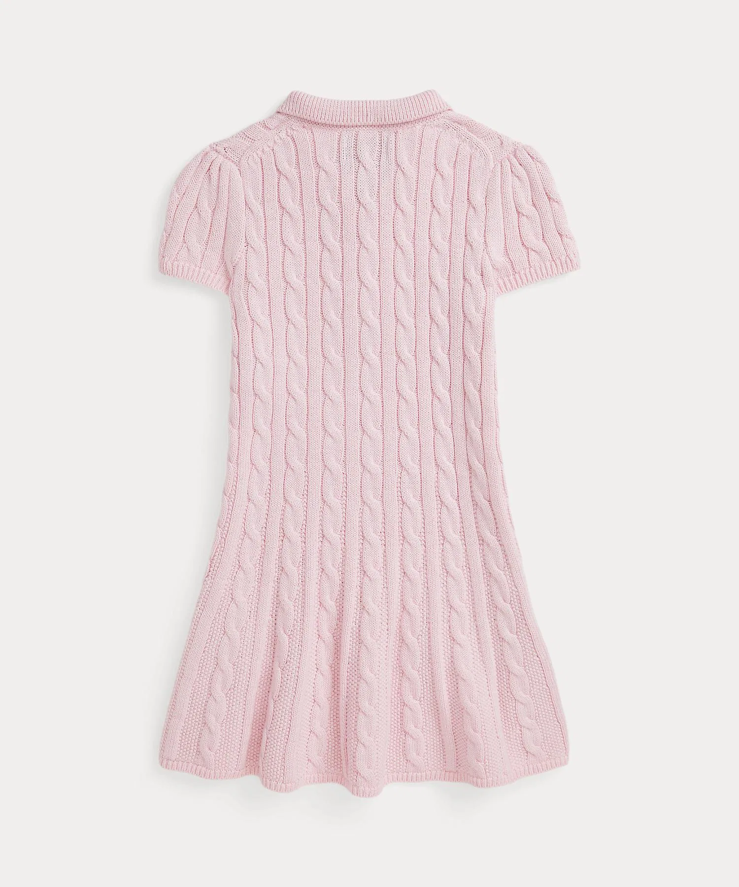 Детское платье-свитер POLO RALPH LAUREN CHILDRENSWEAR из хлопка с вышивкой — фото 2