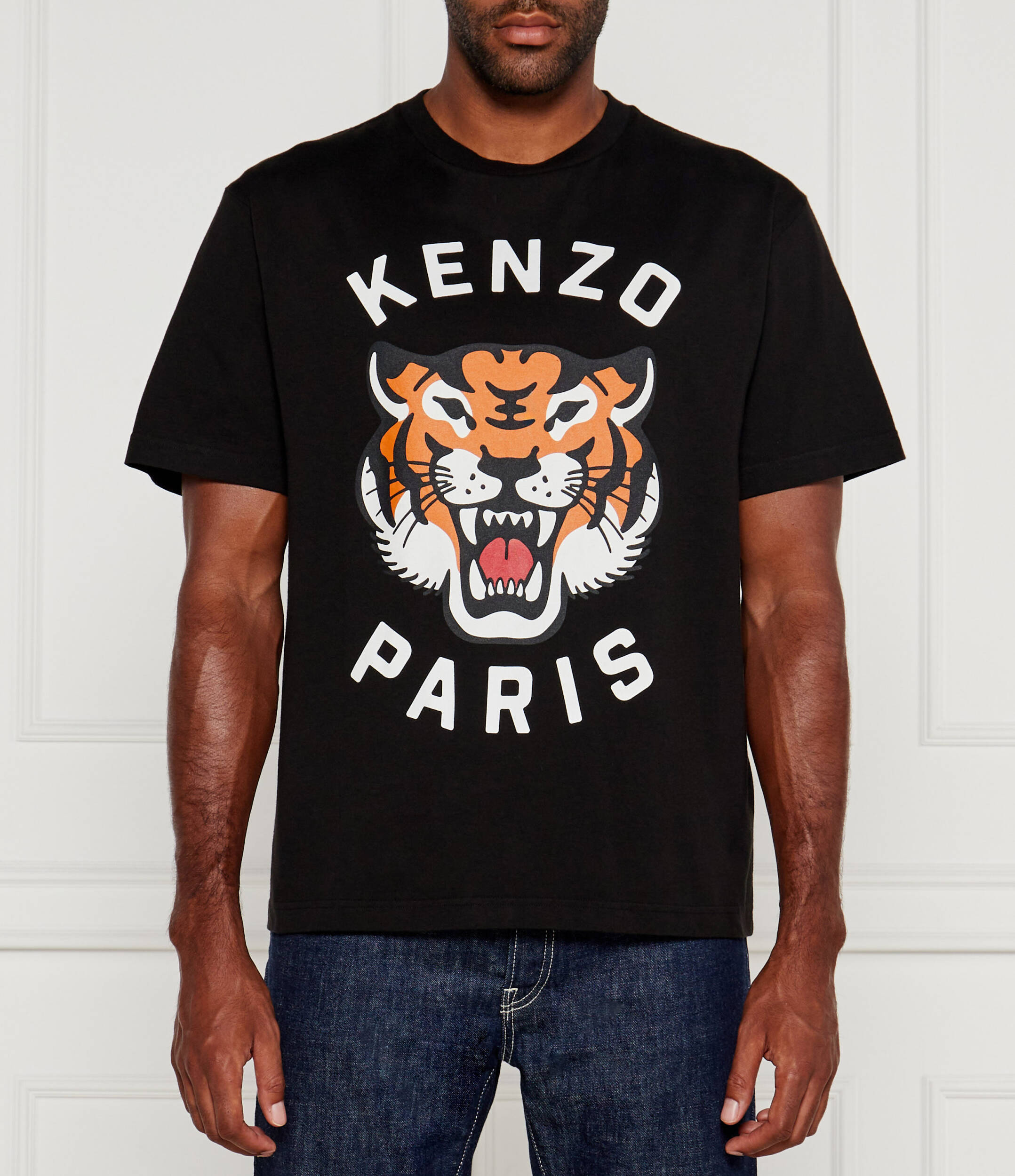 

Футболка Kenzo LUCKY TIGER Oversize fit, черный