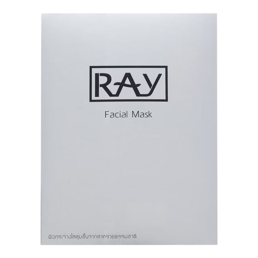 

Ray Маска для лица RAY 10'S แผ่นมาส์กหน้า เส้นใยไหม, Silver