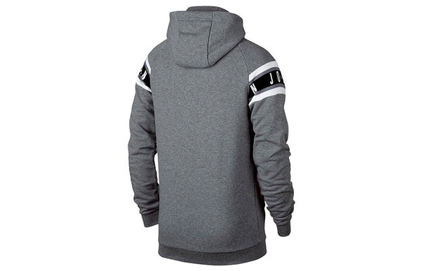 Куртка Air Jordan Jumpman hooded Long Sleeves Jacket Gray, серый — фото 2