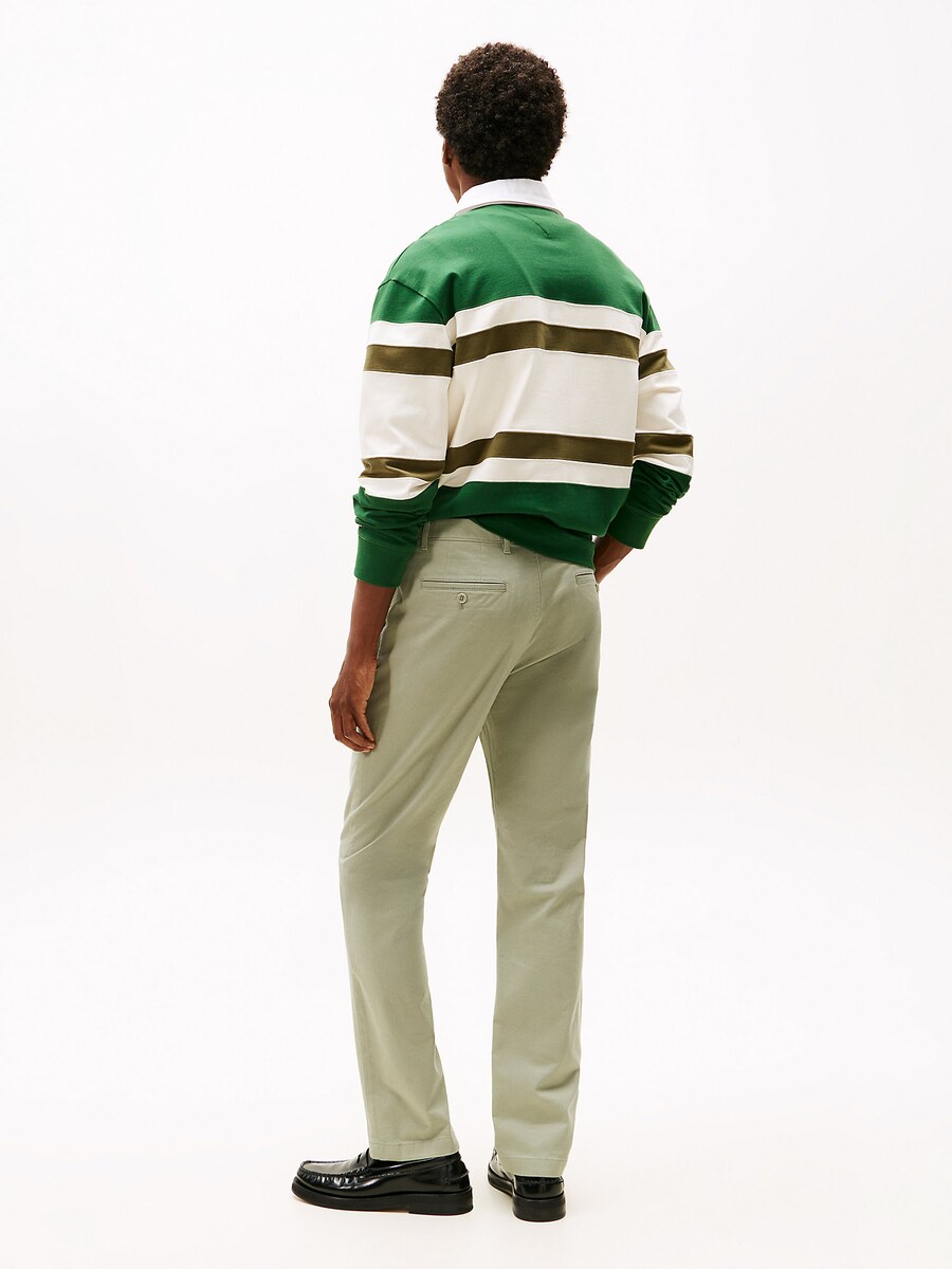 Обычные брюки-чинос TOMMY HILFIGER Denton, пастельно-зеленый — фото 4