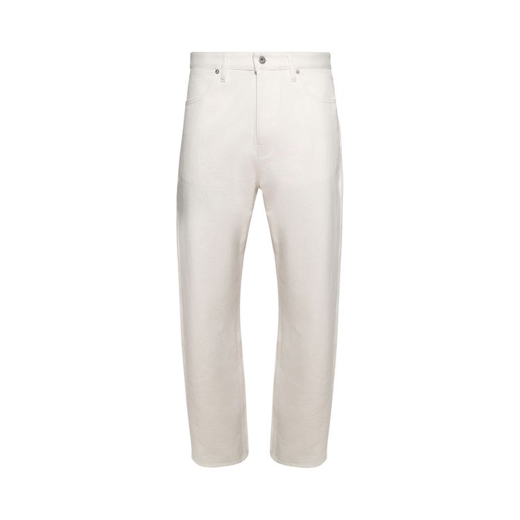 

Джинсы Jil Sander Loose Denim Jeans 'Porcelain', белый