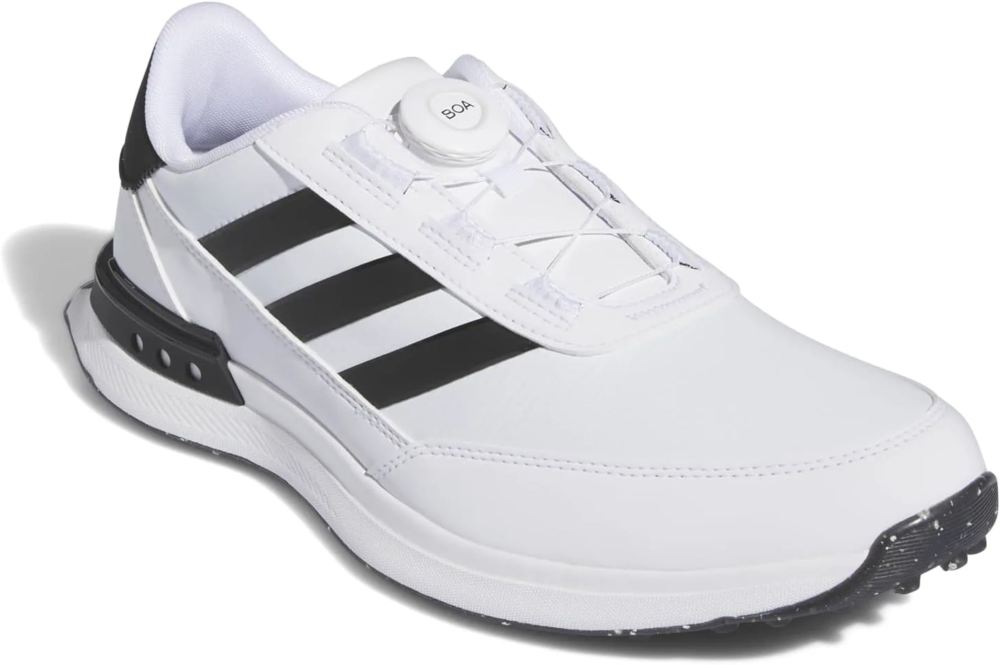 Мужские гольф-туфли Adidas S2g Spikeless Boa 24, белый/черный — фото 2