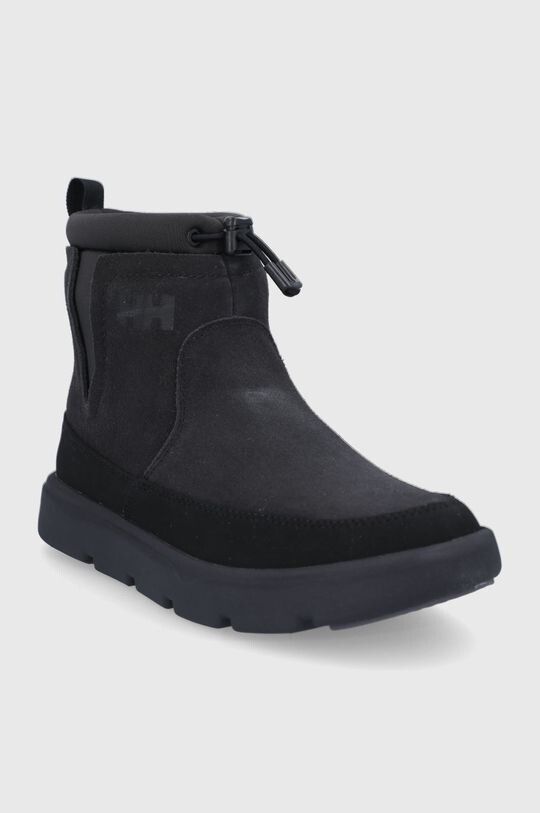 Зимние женские ботинки Helly Hansen короткие с кулиской, черный — фото 2